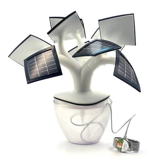 會(huì)充電的樹，既可以充電又可以照明，實(shí)用又美觀--置頂表情